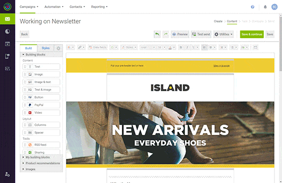 dotdigital Campaign workflow