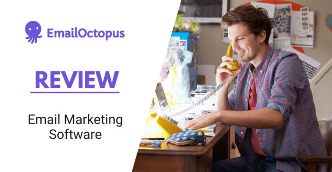 featured image: emailoctopus review email marketing software newsletter tool autoresponder
