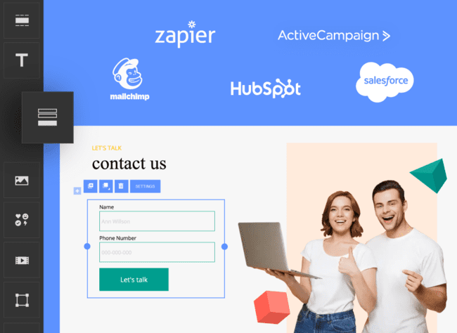 integraciones de Landingi