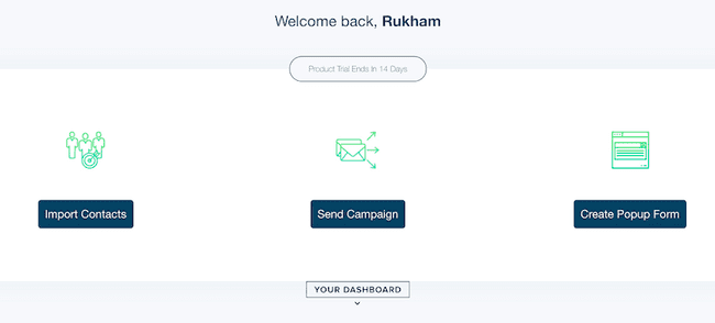 introducción al software de email marketing SendX cdb