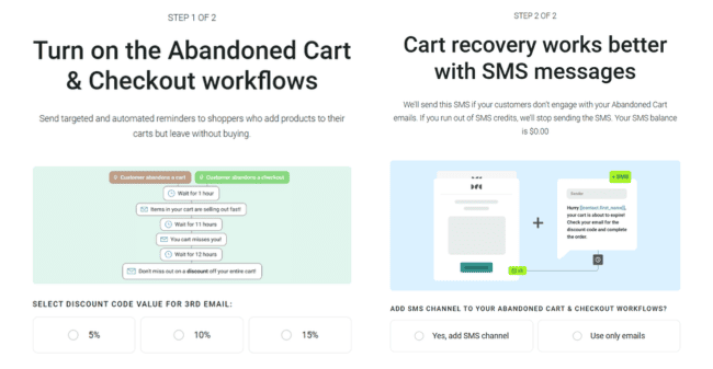 live view website tracking abandoned cart