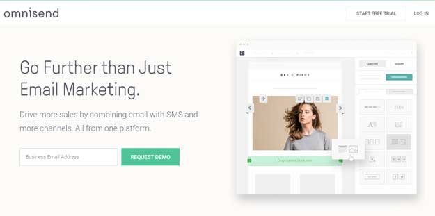 Omnisend como una de las Mailchimp alternativas