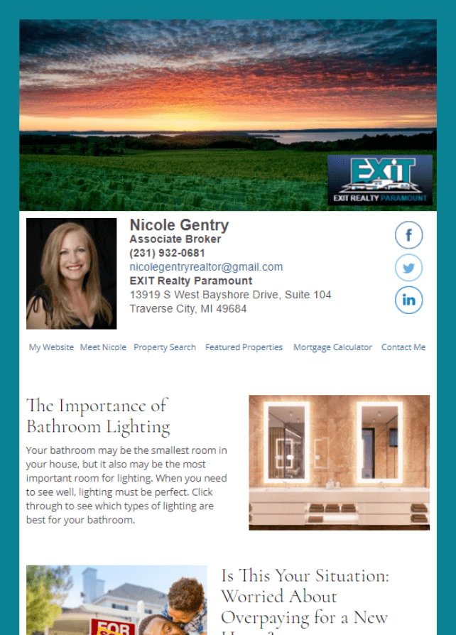 newsletters educativas para el sector inmobiliario