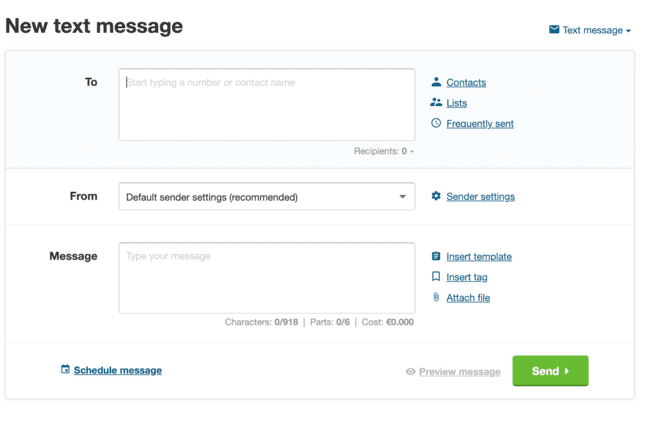 opinión de Textmagic enviando mensajes de texto SMS