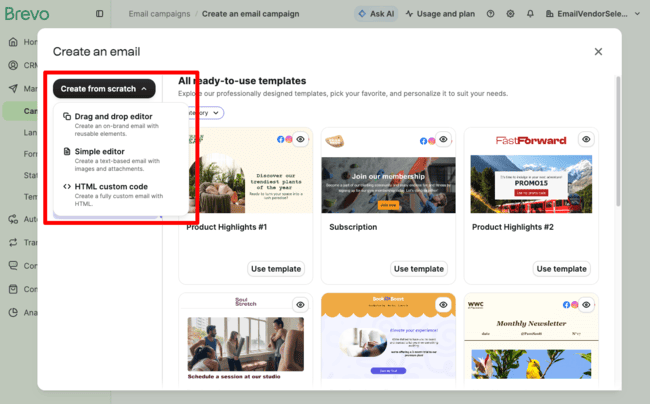 options to design and write your newsletter