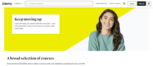 plataforma de enseñanza online Udemy