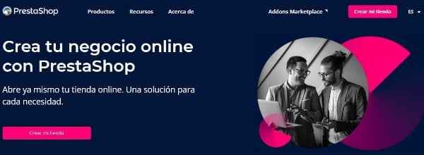 prestashop plataforma para vender online