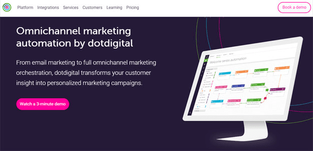 reseña de dotdigital alternativa a hubspot engagementcloud