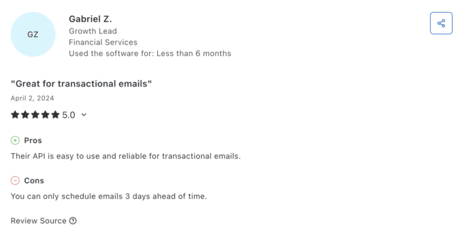 review of Mailgun’s API