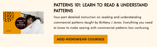 Real course description example about patterns
