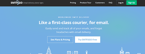 smtp2go servicio mundial de envío de correo electrónico