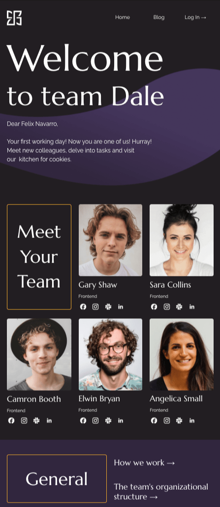 team onboarding welcome email template