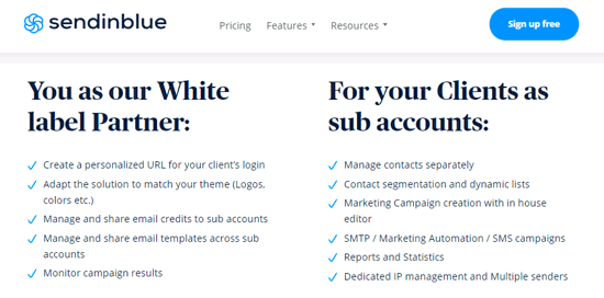 white label saas email marketing software